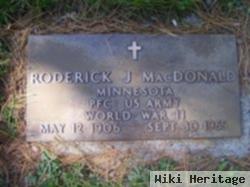 Roderick J Macdonald