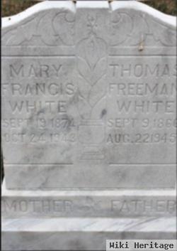 Mary Francis "mollie" Kestner White