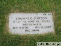 Thomas C Simpson