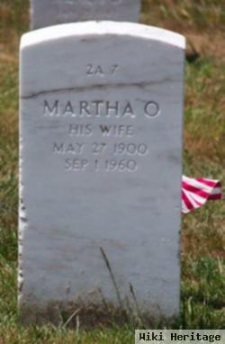 Martha O Mcdowell