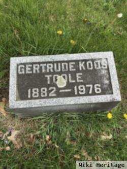 Florence Gertrude Koos Toole