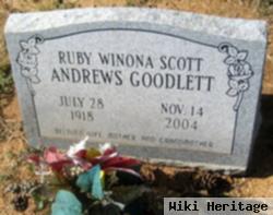 Ruby Winona Scott Goodlett