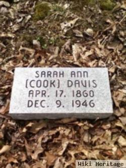 Sarah Ann Cook Davis