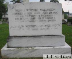 Elizabeth Worthington Williamson