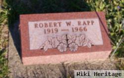 Robert W Rapp