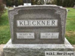 Henry Wilder Kleckner