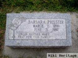 Barbara Babl Preister