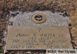 John C White, Sr