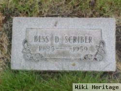 Bess D. Scriber