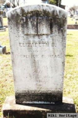 Elizabeth B Waag