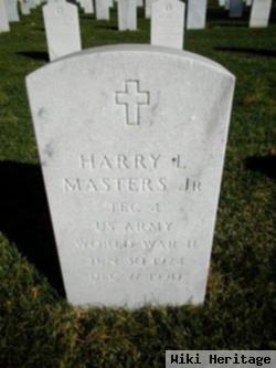 Harry L Masters, Jr