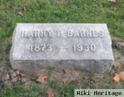 Harry P Barnes