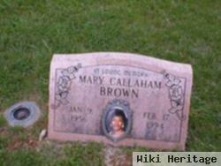 Mary Callaham Brown