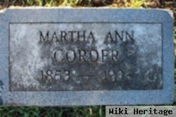 Martha Ann Corder