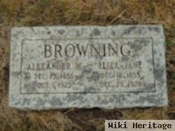 Alexander Washington Browning