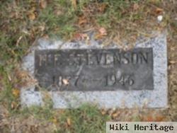 Harry F. Stevenson