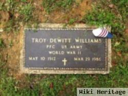 Troy Dewitt Williams