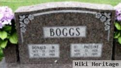 Donald M Boggs