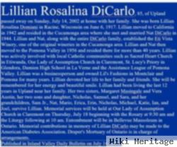 Lillian Rosalina "lil" Di Carlo