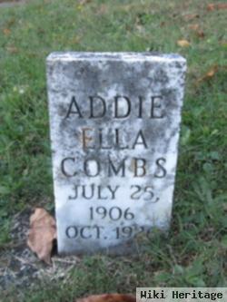 Addie Ella Combs