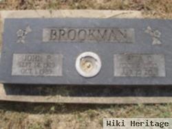 John R Brookman