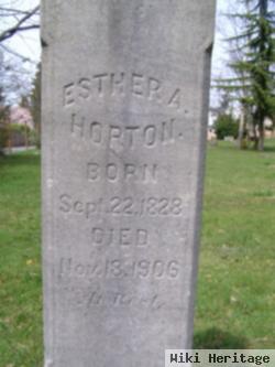 Esther A. Cobb Horton