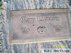 Mary L Brown