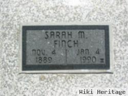 Sarah M Finch