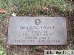 Pfc Dean Wayne Towle