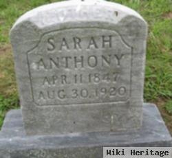 Sarah Anthony