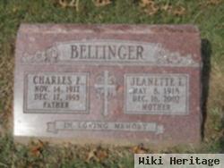 Charles F Bellinger