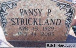 Pansy P. Strickland