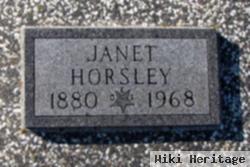 Janet Horsley