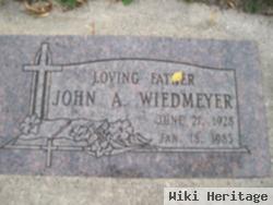 John A. Wiedmeyer