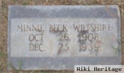 Minnie Beck Wiltshire