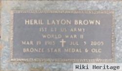 Heril Layon Brown