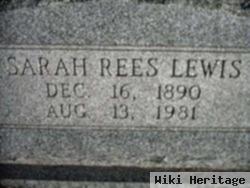 Sarah Rees Lewis