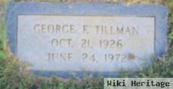 George F Tillman