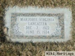 Marjorie Virginia Lancaster