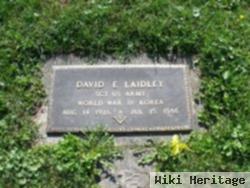 David E. Laidley