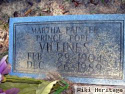 Martha Painter Prince Pope Villines