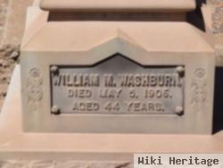 William M Washburn