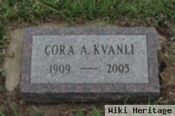 Cora A Johnson Kvanli