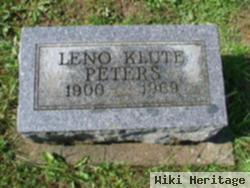 Leno Louise "susie" Klute Peters