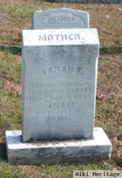 Sarah F Zeller Balmer