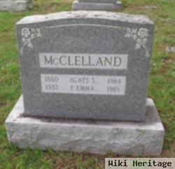 Agnes S Mcclelland