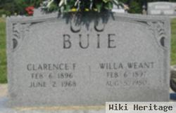 Willa Mae Weant Buie