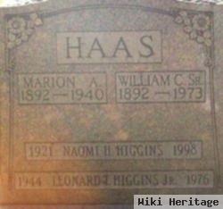 William C Haas, Sr