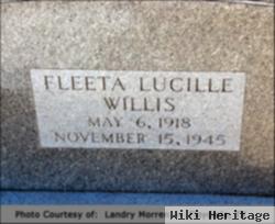 Fleeta Lucille Manning Willis