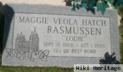 Maggie Veola "lodie" Hatch Rasmussen